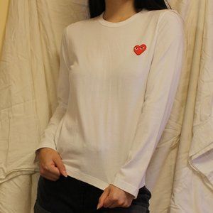 LIKE NEW Comme des Garçons Long Sleeve Tee